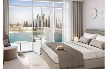 Apartment - 2 Bedrooms - 2 Bathrooms for sale in Palace Beach Residence Tower 2 - Palace Beach Residence - EMAAR Beachfront - Dubai Harbour - Dubai