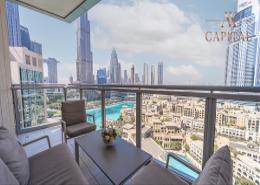 Balcony image for: Apartment - 3 bedrooms - 4 bathrooms for rent in The Residences 7 - The Residences - Downtown Dubai - Dubai, Image 1