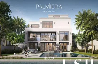 Outdoor House image for: Villa - 5 Bedrooms - 7 Bathrooms for sale in The Oasis - Palmiera - The Oasis by Emaar - Dubai, Image 1