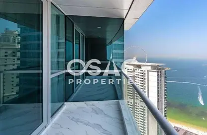 Apartment - 3 Bedrooms - 3 Bathrooms for sale in Al Fattan Marine Tower - Al Fattan Marine Towers - Jumeirah Beach Residence - Dubai