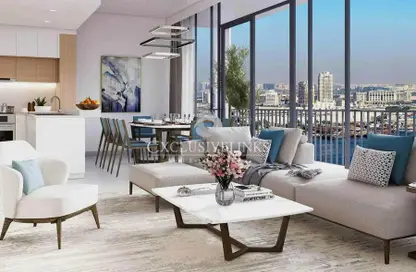 Apartment - 2 Bedrooms - 2 Bathrooms for sale in Seapoint Tower 2 - Seapoint - EMAAR Beachfront - Dubai Harbour - Dubai