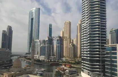 Apartment - 1 Bedroom - 2 Bathrooms for rent in Escan Tower - Dubai Marina - Dubai