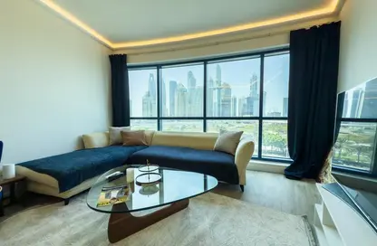 Apartment - 1 Bedroom - 1 Bathroom for rent in Jumeirah Bay X1 - JLT Cluster X - Jumeirah Lake Towers - Dubai