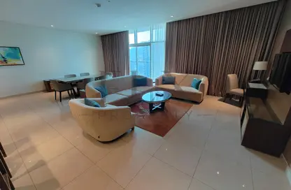 Apartment - 3 Bedrooms - 4 Bathrooms for rent in Royal Continental Suites - Business Bay - Dubai