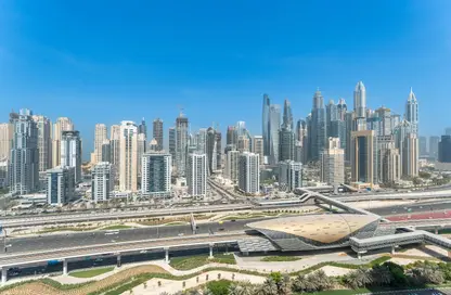 شقة - 2 غرف نوم - 4 حمامات للايجار في ابراج جرين ليك - (JLT) مجمع S - أبراج بحيرة الجميرا - دبي