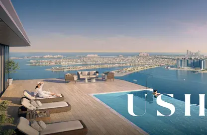 Penthouse - 4 Bedrooms - 5 Bathrooms for sale in Seapoint - EMAAR Beachfront - Dubai Harbour - Dubai