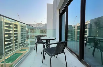 Apartment - Studio - 1 Bathroom for rent in Azizi Riviera 59 - Meydan One - Meydan - Dubai