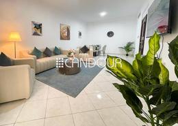 Living Room image for: Apartment - 1 bedroom - 2 bathrooms for rent in Marina Pearl - Dubai Marina - Dubai, Image 1