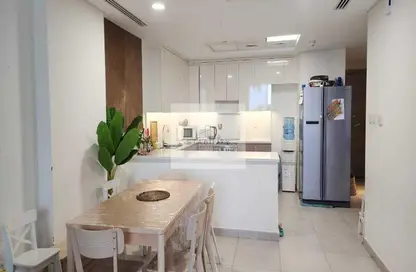 Kitchen image for: Apartment - 2 Bedrooms - 3 Bathrooms for sale in Janayen Avenue - Mirdif Hills - Mirdif - Dubai, Image 1