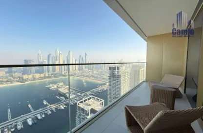 Apartment - 2 Bedrooms - 3 Bathrooms for rent in Grand Bleu Tower 1 - EMAAR Beachfront - Dubai Harbour - Dubai