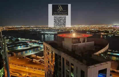 شقة - غرفة نوم - 2 حمامات للبيع في أورينت تاور 2 - أورينت تاور - البستان - عجمان