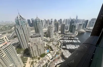 شقة - 2 غرف نوم - 3 حمامات للايجار في بوابة المارينا 1 - مارينا جيت - دبي مارينا - دبي