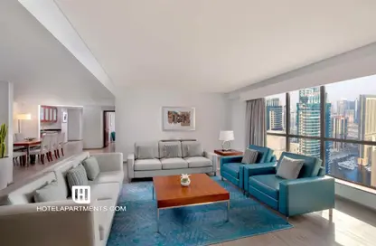 Hotel  and  Hotel Apartment - 4 Bedrooms - 5 Bathrooms for rent in Hilton Dubai The Walk - The Walk - Jumeirah Beach Residence - Dubai