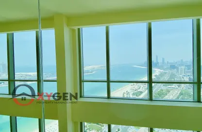 شقة - 2 غرف نوم - 3 حمامات للايجار في أبراج نيشن تاورز - شارع الكورنيش - أبوظبي