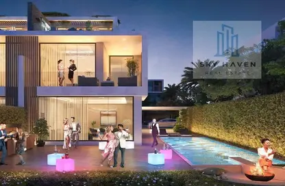 Pool image for: Villa - 5 Bedrooms - 6 Bathrooms for sale in Park Greens - Damac Hills 2 - Dubai, Image 1
