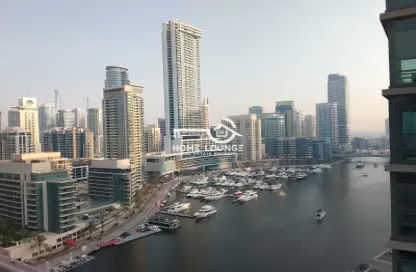 Apartment - 2 Bedrooms - 3 Bathrooms for rent in Marina Quays West - Marina Quays - Dubai Marina - Dubai