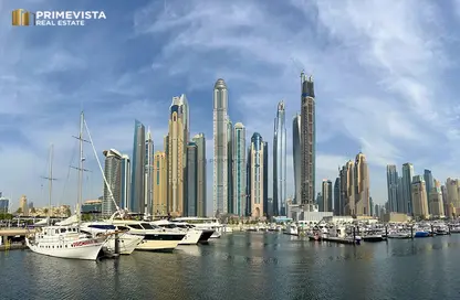 شقة - غرفة نوم - 1 حمام للبيع في جراند بلو تاور 1 - إعمار بيتشفرونت - دبي هاربور - دبي