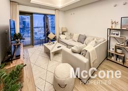 Living Room image for: Apartment - 2 bedrooms - 3 bathrooms for rent in Park View Tower - Jumeirah Village Circle - Dubai, Image 1