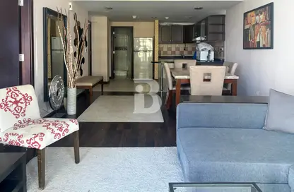 Apartment - 1 Bedroom - 2 Bathrooms for rent in Indigo Tower - JLT Cluster D - Jumeirah Lake Towers - Dubai