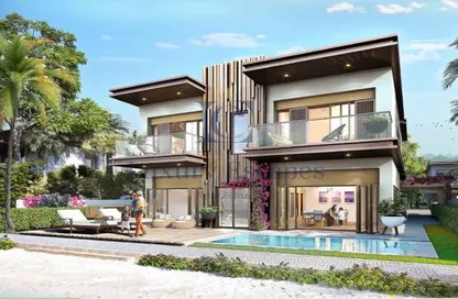 Townhouse - 4 Bedrooms - 3 Bathrooms for sale in Nice - Damac Lagoons - Dubai