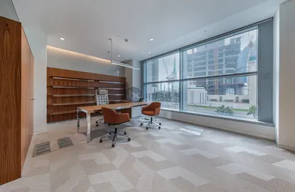 مكتب - استوديو - 2 حمامات للايجار في برج ضمان - مركز دبي المالي العالمي - دبي