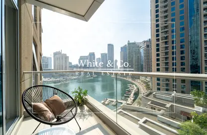 Apartment - 1 Bedroom - 2 Bathrooms for sale in Paloma Tower - Marina Promenade - Dubai Marina - Dubai