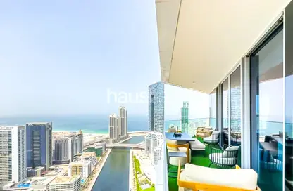 Apartment - 3 Bedrooms - 4 Bathrooms for rent in Stella Maris - Dubai Marina - Dubai