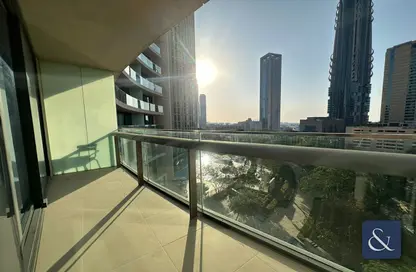 Balcony image for: Apartment - 1 Bedroom - 2 Bathrooms for rent in Burj Vista 1 - Burj Vista - Downtown Dubai - Dubai, Image 1