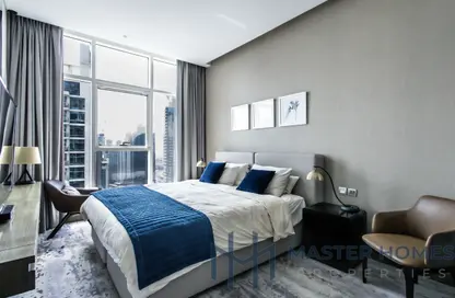 Apartment - Studio - 1 Bathroom for rent in PRIVE BY DAMAC (B) - DAMAC Maison Privé - Business Bay - Dubai