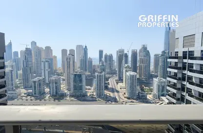 Apartment - 1 Bedroom - 2 Bathrooms for rent in Green Lakes Towers - JLT Cluster S - Jumeirah Lake Towers - Dubai