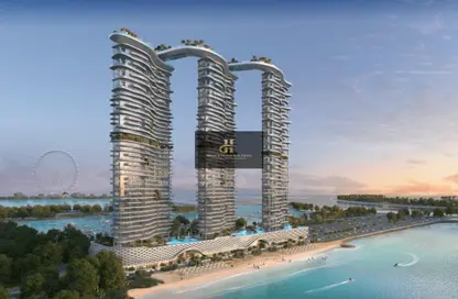 Water View image for: Apartment - 3 Bedrooms - 4 Bathrooms for sale in Damac Bay 2 - Dubai Harbour - Dubai, Image 1