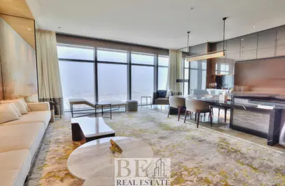 Apartment - 1 Bedroom - 2 Bathrooms for rent in One Za'abeel Tower - Zabeel 1 - Zabeel - Dubai