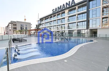 Apartment - 1 Bathroom for sale in Samana Golf Avenue - Dubai Studio City - Dubai