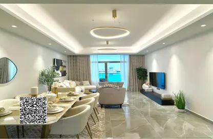 Apartment - 1 Bedroom - 2 Bathrooms for sale in Ajman Creek Towers - Al Rashidiya 1 - Al Rashidiya - Ajman