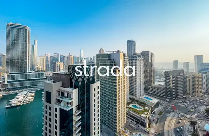 شقة - غرفة نوم - 2 حمامات للايجار في برج شيمارا - مارينا بروموناد - دبي مارينا - دبي