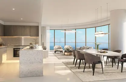 Apartment - 2 Bedrooms - 3 Bathrooms for sale in Grand Bleu Tower 1 - EMAAR Beachfront - Dubai Harbour - Dubai