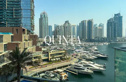 Apartment - 2 Bedrooms - 3 Bathrooms for rent in Damac Heights - Dubai Marina - Dubai