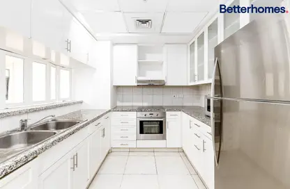 Kitchen image for: Apartment - 2 Bedrooms - 2 Bathrooms for rent in Travo Tower B - Travo - The Views - Dubai, Image 1