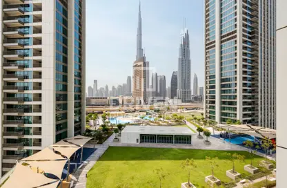 Apartment - 3 Bedrooms - 3 Bathrooms for rent in Downtown Views II Tower 2 - Downtown Views II - Downtown Dubai - Dubai