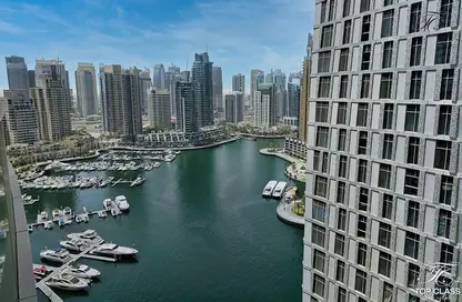 Water View image for: Apartment - 1 Bedroom - 2 Bathrooms for sale in Damac Heights - Dubai Marina - Dubai, Image 1