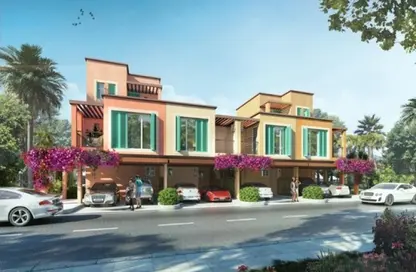 Townhouse - 5 Bedrooms - 6 Bathrooms for sale in Nice - Damac Lagoons - Dubai