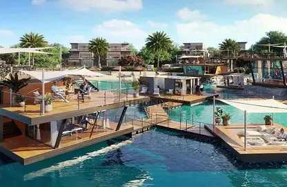 Pool image for: Townhouse - 3 Bedrooms - 3 Bathrooms for sale in Portofino - Damac Lagoons - Dubai, Image 1