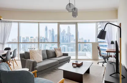 Apartment - 2 Bedrooms - 2 Bathrooms for rent in Saba Towers - JLT Cluster Q - Jumeirah Lake Towers - Dubai