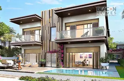 Villa - 6 Bedrooms - 7 Bathrooms for sale in Nice - Damac Lagoons - Dubai
