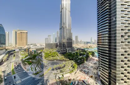 Apartment - 3 Bedrooms - 3 Bathrooms for rent in Burj Vista 1 - Burj Vista - Downtown Dubai - Dubai