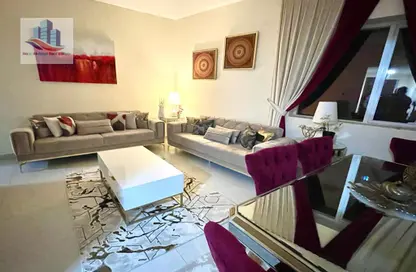 Living / Dining Room image for: Apartment - 2 Bedrooms - 2 Bathrooms for rent in Al Taawun Street - Al Taawun - Sharjah, Image 1