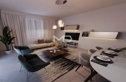 Living Room image for: Villa - 4 Bedrooms - 5 Bathrooms for sale in Noya Viva - Noya - Yas Island - Abu Dhabi, Image 1