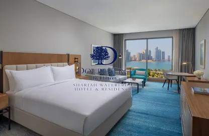 Room / Bedroom image for: Hotel  and  Hotel Apartment - 3 Bedrooms - 4 Bathrooms for rent in Al Majaz 2 - Al Majaz - Sharjah, Image 1