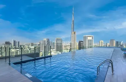 Apartment - 3 Bedrooms - 3 Bathrooms for rent in Paramount Tower Hotel  and  Residences - Business Bay - Dubai