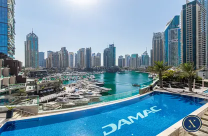 Apartment - 2 Bedrooms - 3 Bathrooms for sale in Damac Heights - Dubai Marina - Dubai
